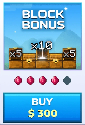 Bonus Buy Minecraft Slot.